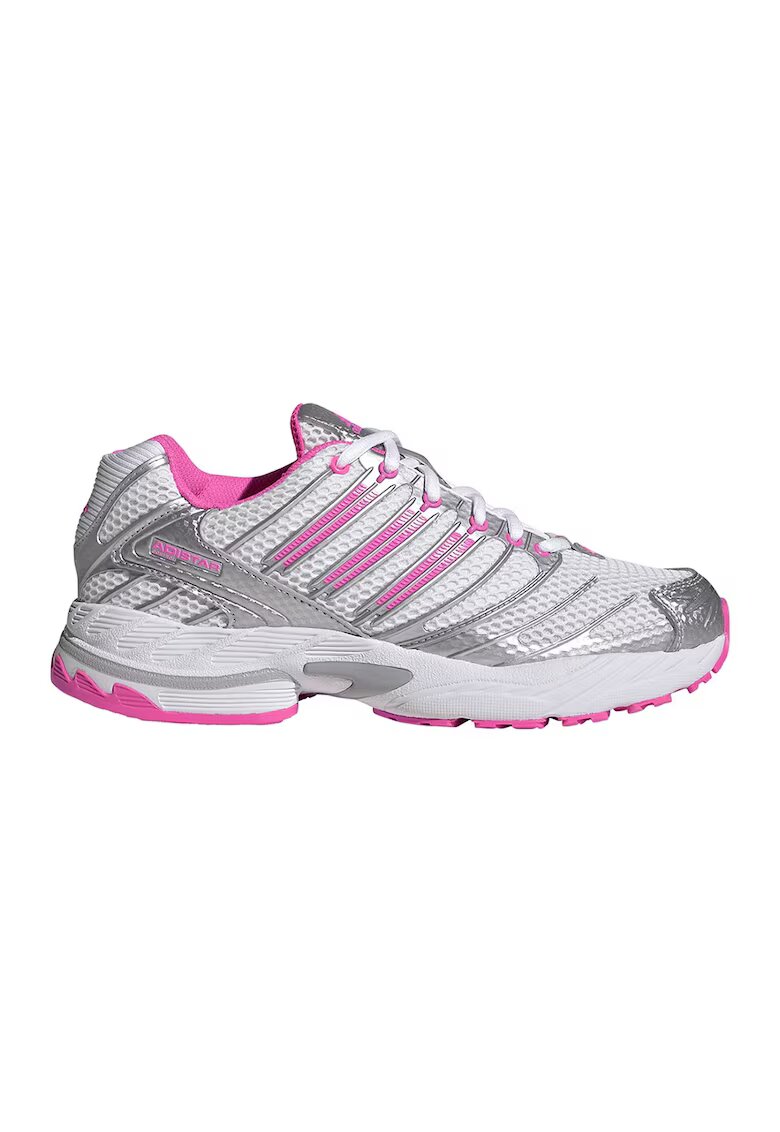 adidas Originals Спортни обувки Adistar Control 3 с мрежести зони - Светло сив/Яркорозово/Сребрист