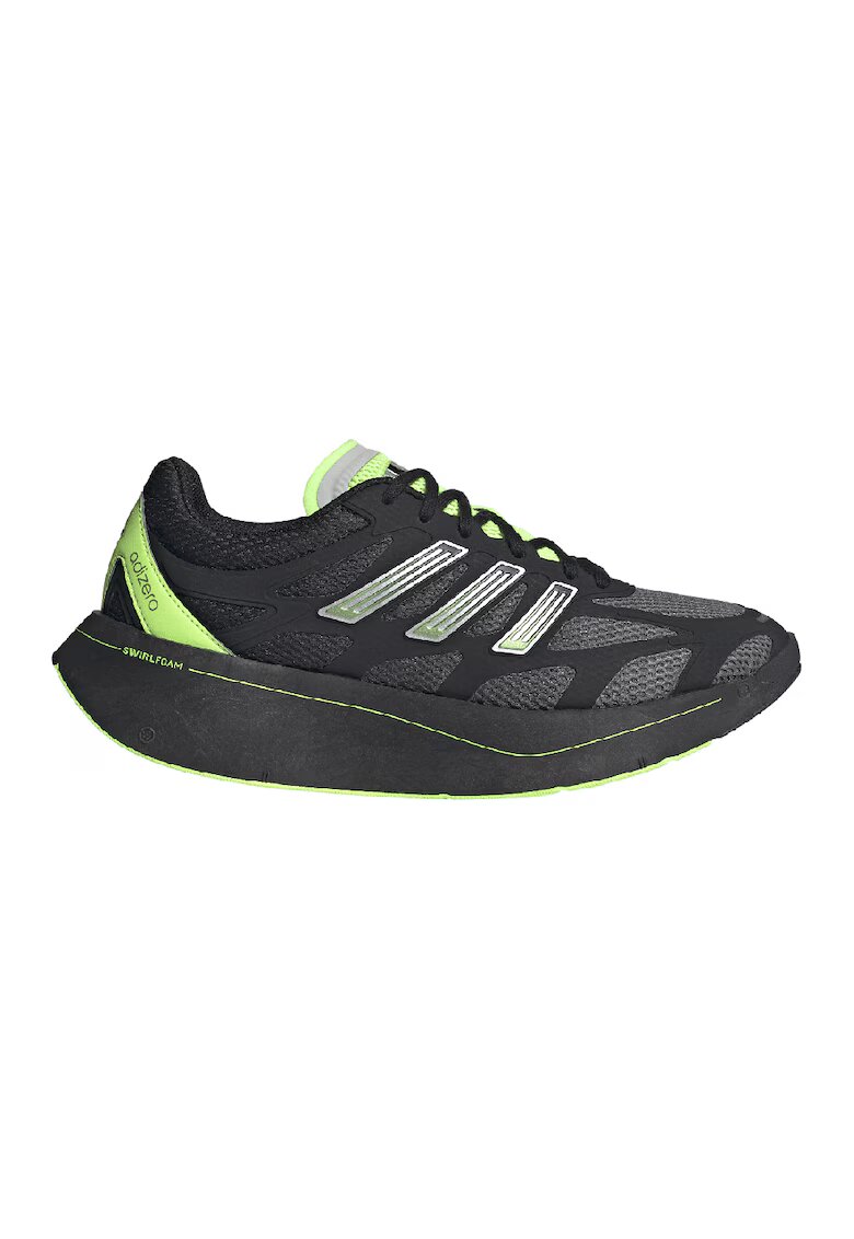 adidas Originals Спортни обувки Adizero Aruku от еко кожа с мрежа - Черен/Лайм зелено