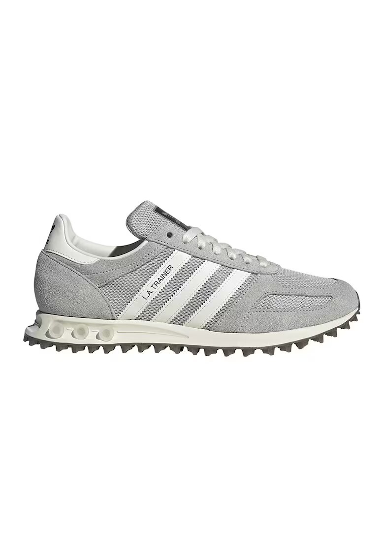 adidas Originals Спортни обувки La Trainer с велур - Оранжев/Лилав