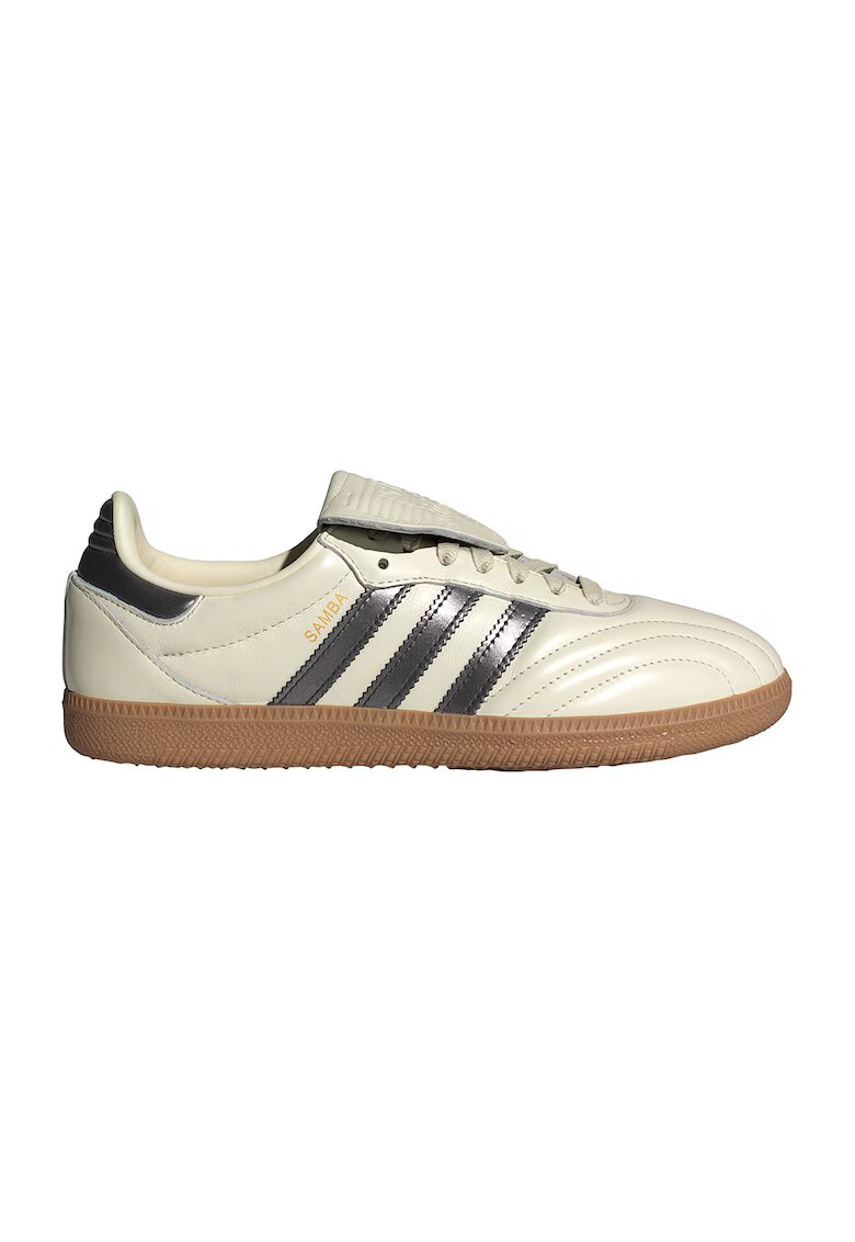 adidas Originals Спортни обувки от кожа Samba с контрасти - Черен/Крем