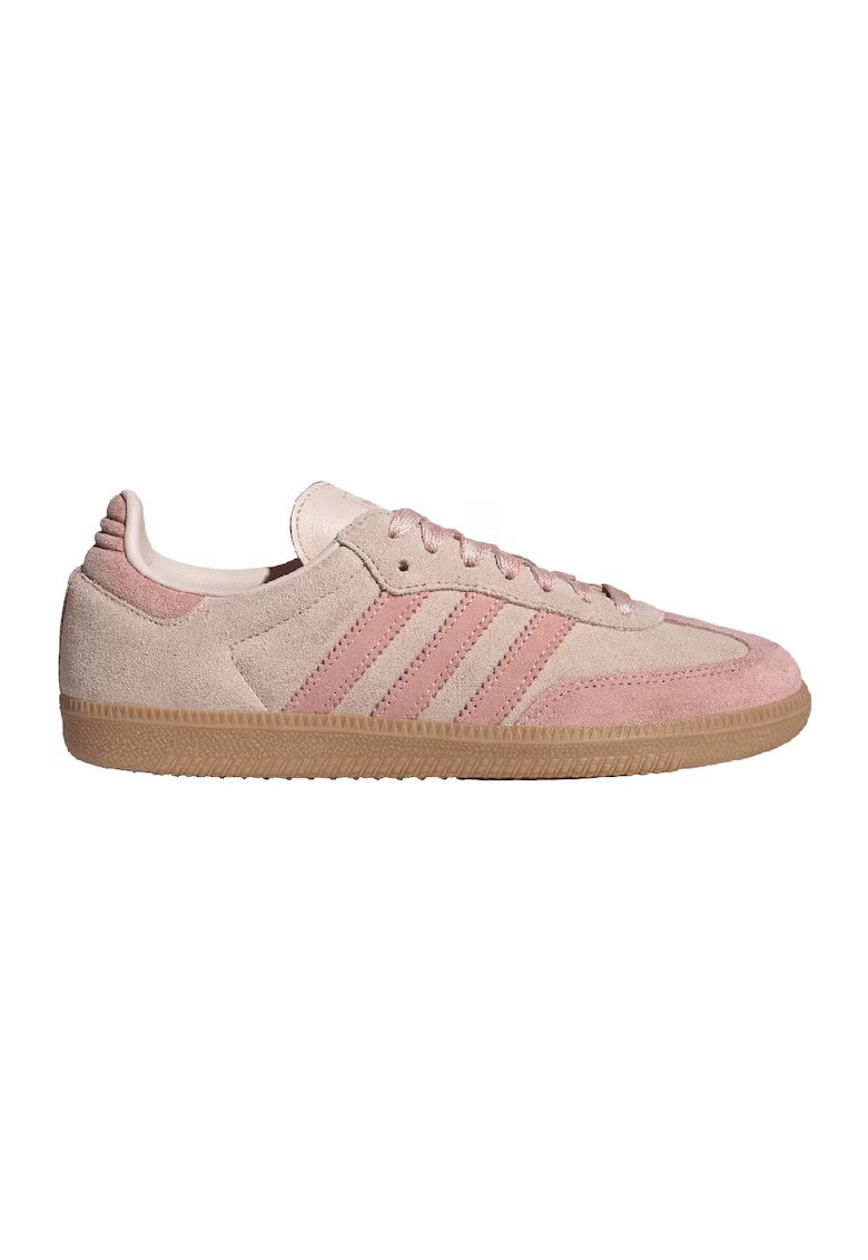 adidas Originals Спортни обувки Samba OG от велур и кожа - Бежов/Прашно розово