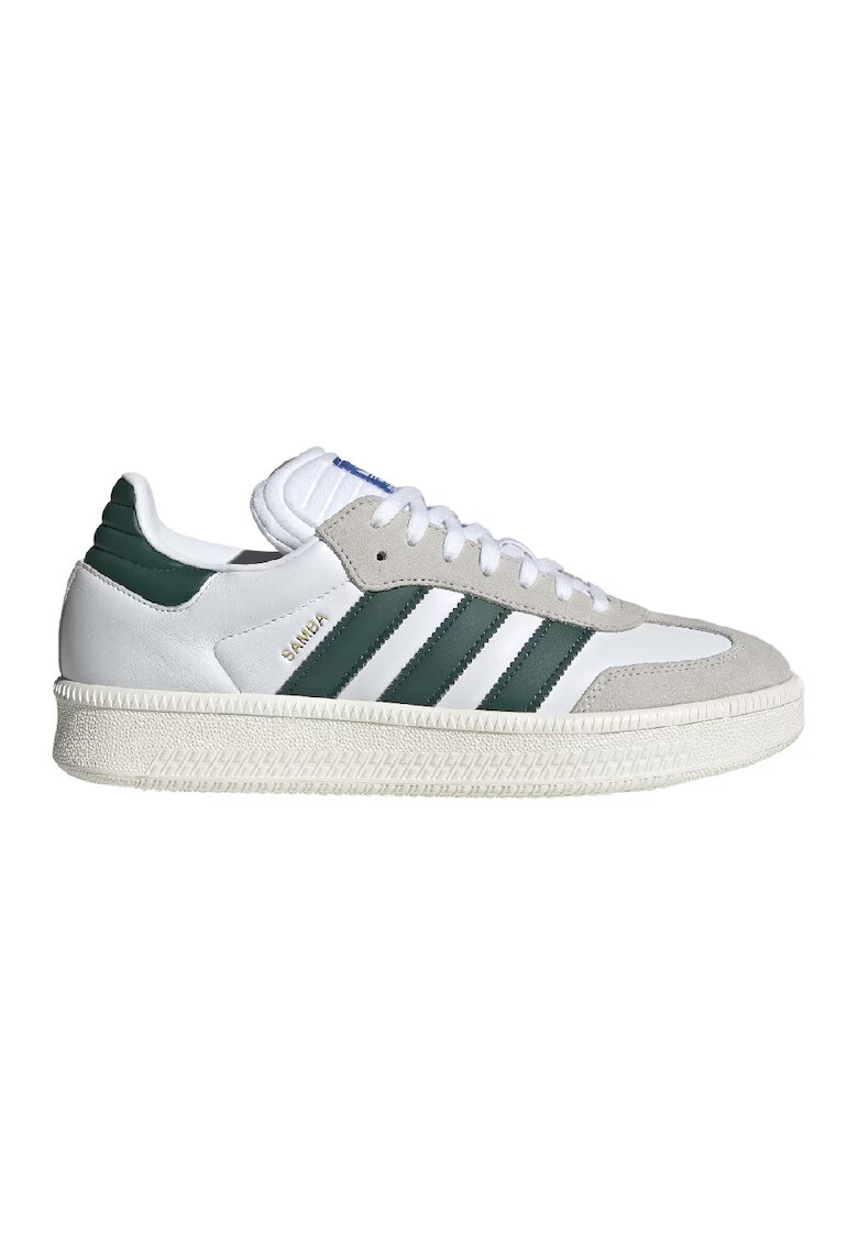 adidas Originals Спортни обувки Samba XLG с велур - Бял/Зелен/Светло