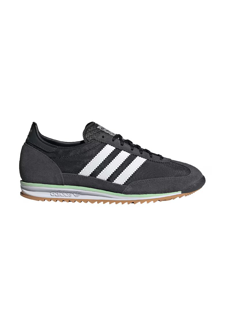 adidas Originals Спортни обувки SL 72 OG с велур - Черен/Tъмносив