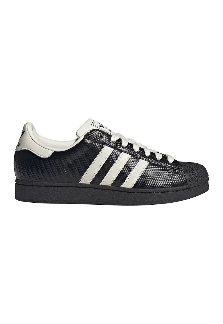 adidas Originals Спортни обувки Superstar II - Черен/Мръснобял