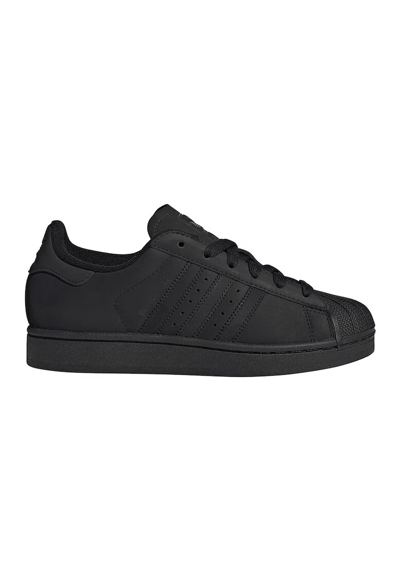 adidas Originals Спортни обувки Superstar II от набук - Черен