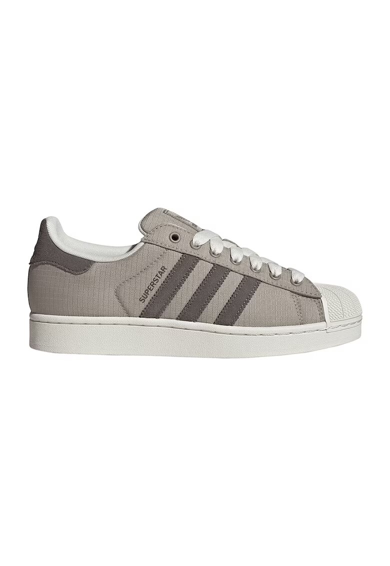 adidas Originals Спортни обувки Superstar II с велур - Светло кафяво