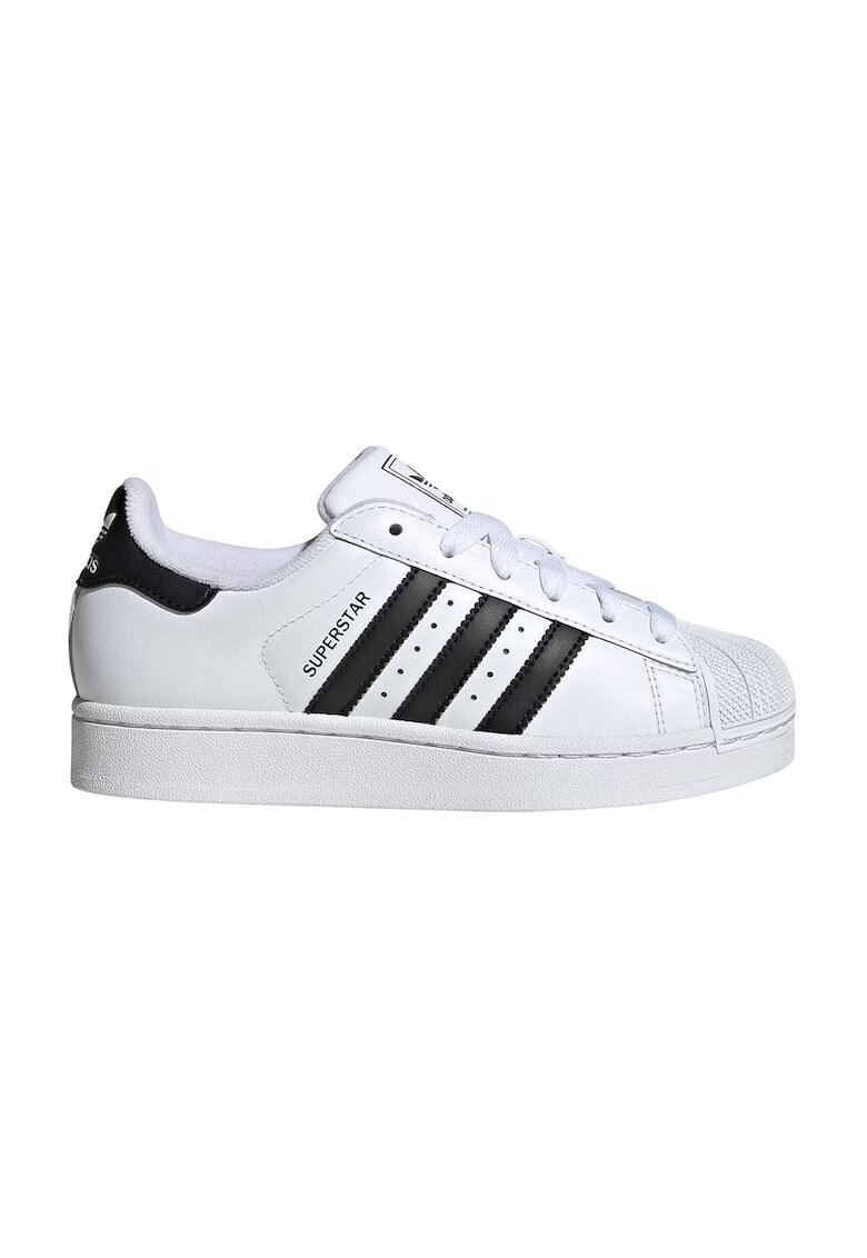 adidas Originals Спортни обувки Supestar II от кожа и еко кожа - Бял