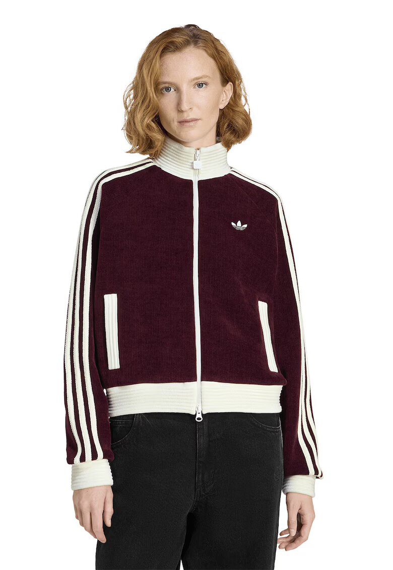 adidas Originals Суитшърт с цип и джобове