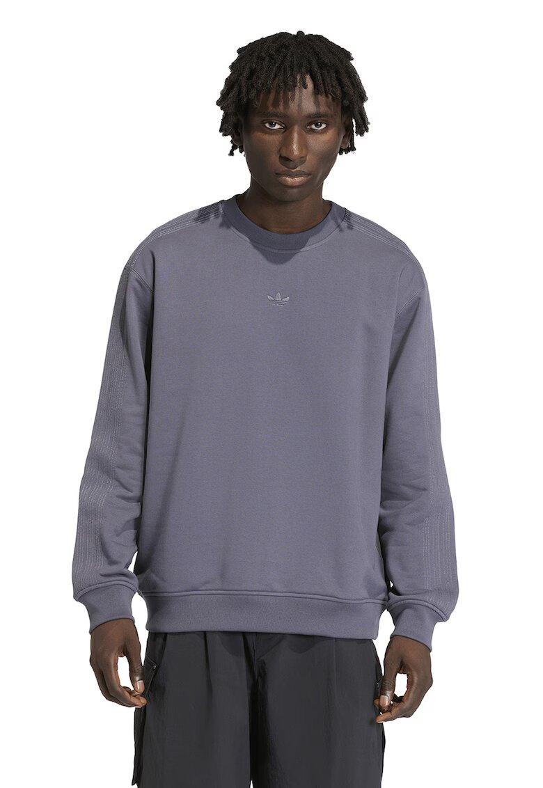 adidas Originals Свободен суитшърт Essentials с лого - Прашно синьо
