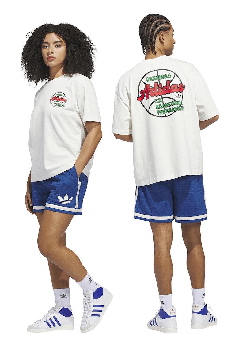 adidas Originals Унисекс баскетболни шорти с връзка