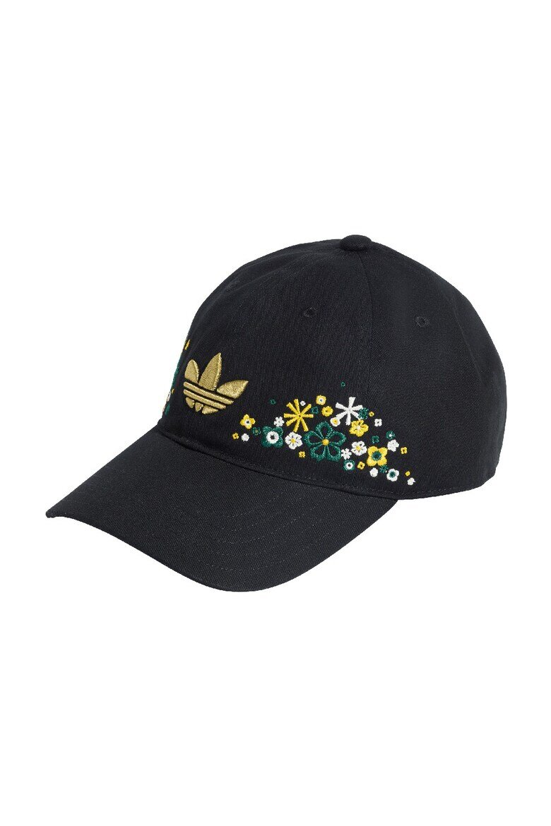 adidas Originals Унисекс бейзболна шапка Liberty с бродерия Зелен/Златист/Черен