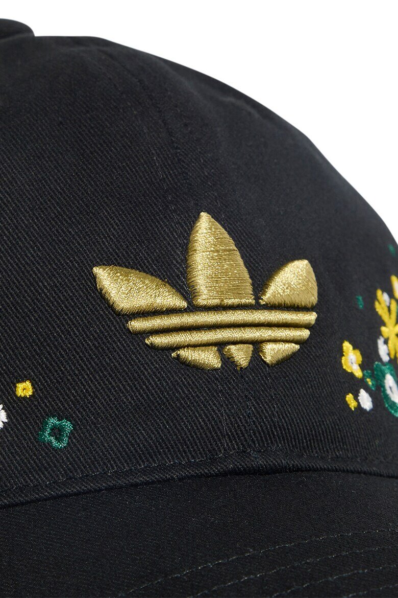adidas Originals Унисекс бейзболна шапка Liberty с бродерия Зелен/Златист/Черен