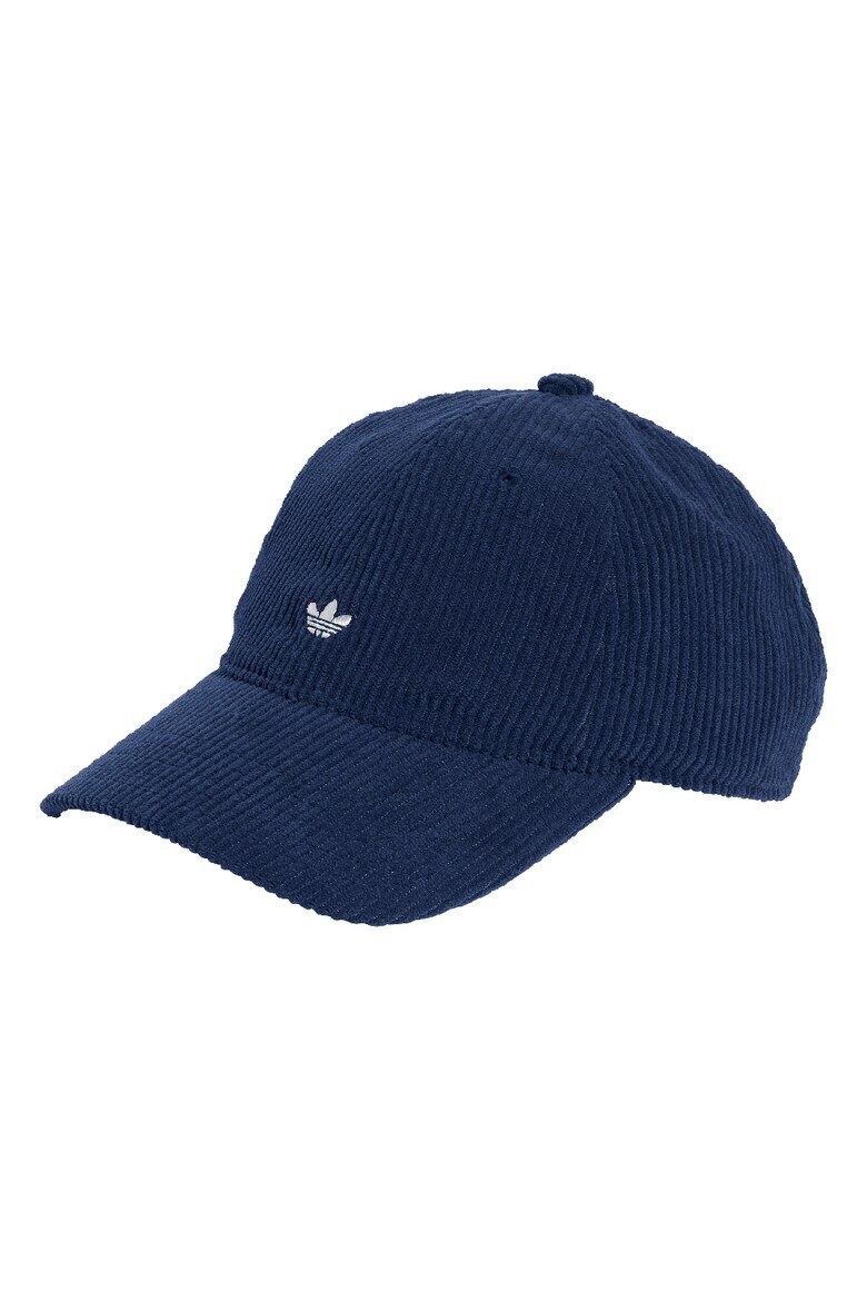 adidas Originals Унисекс бейзболна шапка с рипс Индигово синьо/Мръснобял