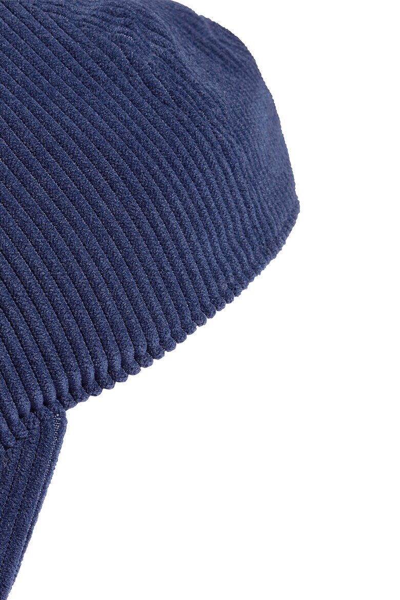 adidas Originals Унисекс бейзболна шапка с рипс Индигово синьо/Мръснобял
