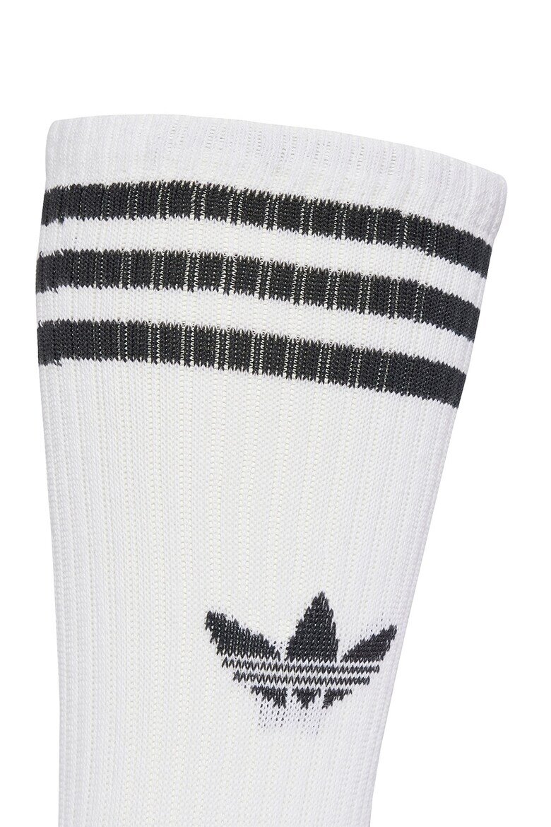 adidas Originals Унисекс дълги чорапи - 3 чифта Бял