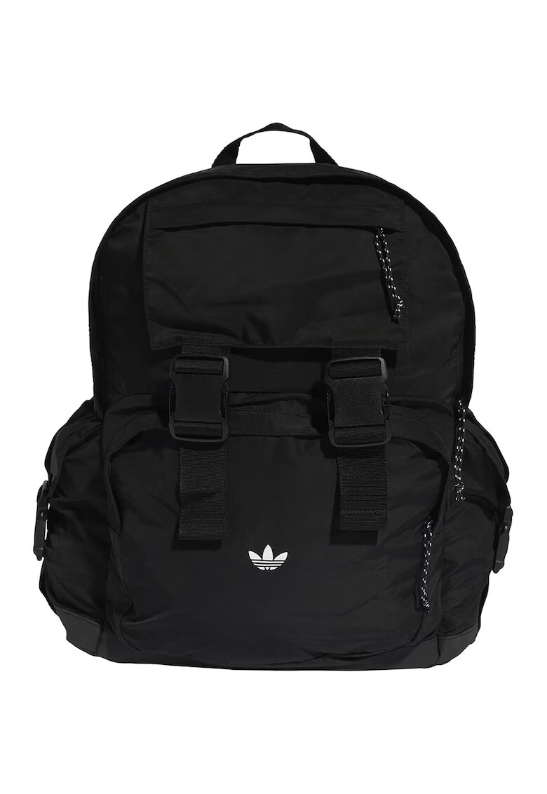 adidas Originals Унисекс раница с джобове с цип - Черен
