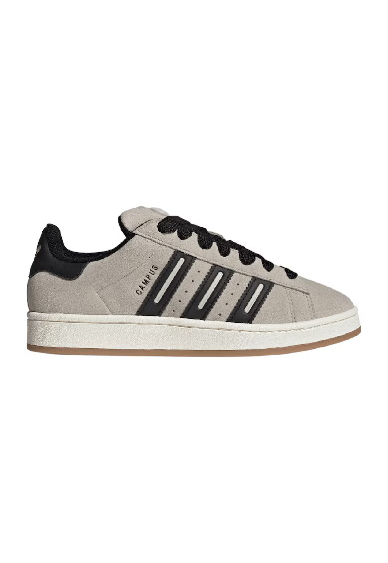 adidas Originals Велурени маратонки Campus 00s - Черен/Сиво-бежов