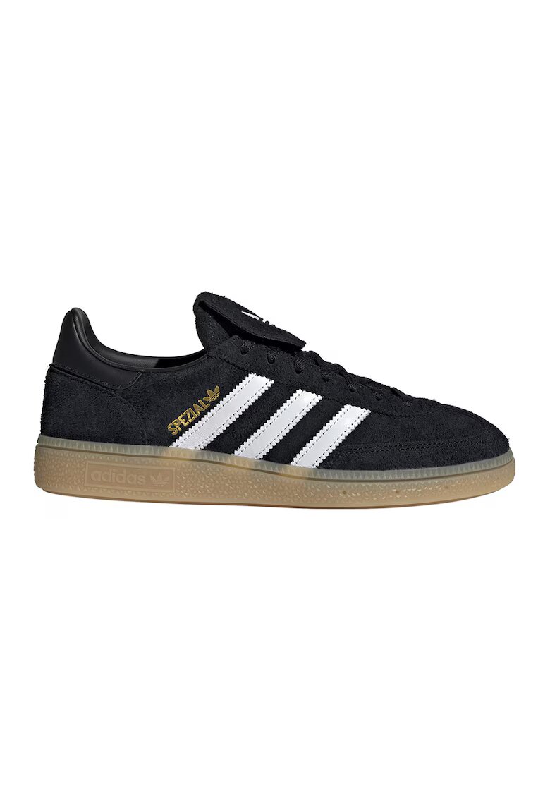 adidas Originals Велурени маратонки Spezial - Бял/Черен