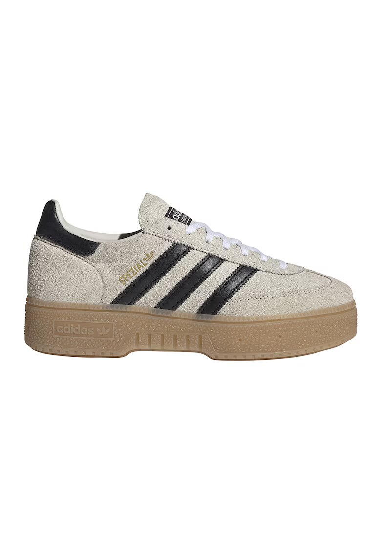 adidas Originals Велурени маратонки Spezial - Черен/Светло кафяво