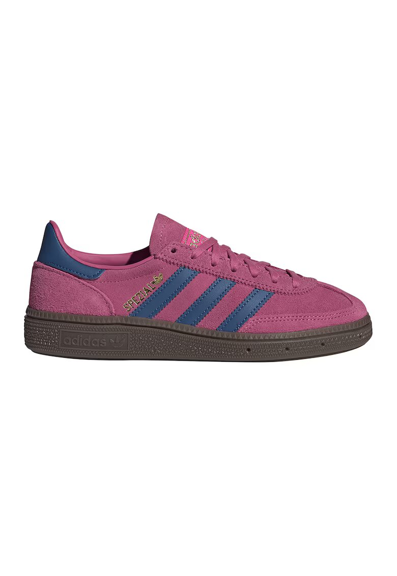 adidas Originals Велурени обувки за хандбал Spezial - Малина/Тъмносин