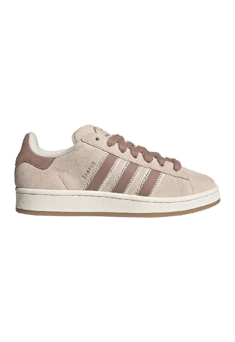 adidas Originals Велурени спортни обувки Campus 00S - Бежов/Розово/Прашно розово