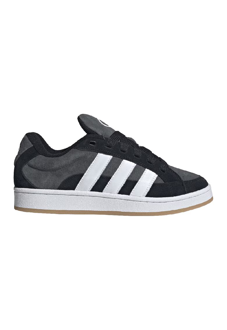adidas Originals Велурени спортни обувки Campus 00s - Бял/Черен/Tъмносив