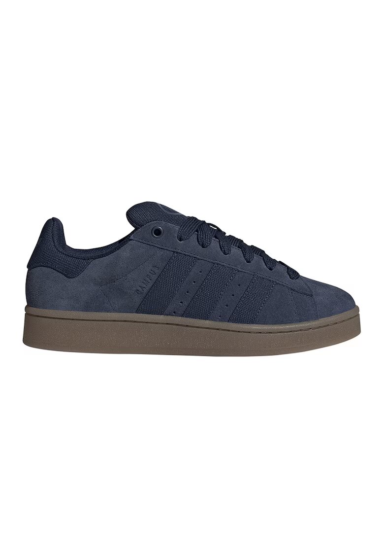 adidas Originals Велурени спортни обувки Campus 00s - Черен/Карамел