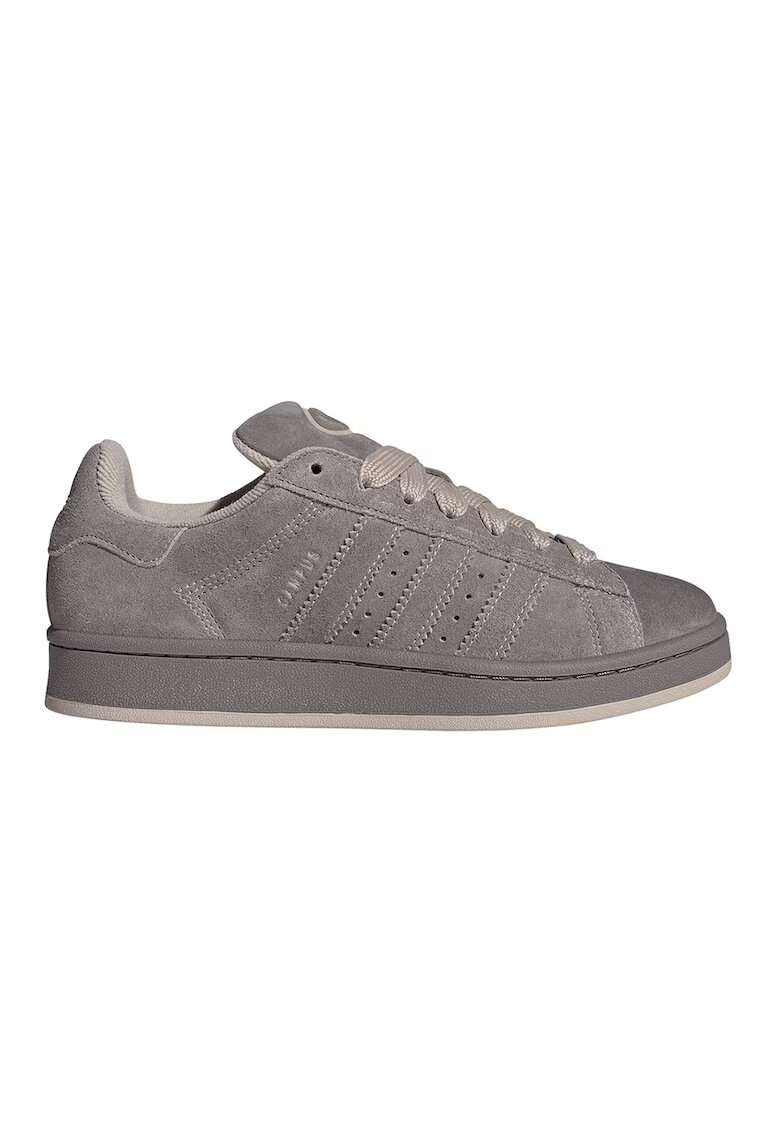 adidas Originals Велурени спортни обувки Campus 00s - Сиво-кафяв