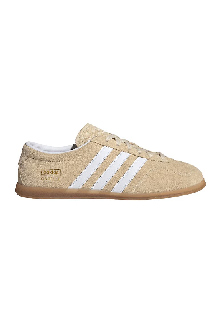 adidas Originals Велурени спортни обувки Gazelle Lo Pro - Бял/Бежов