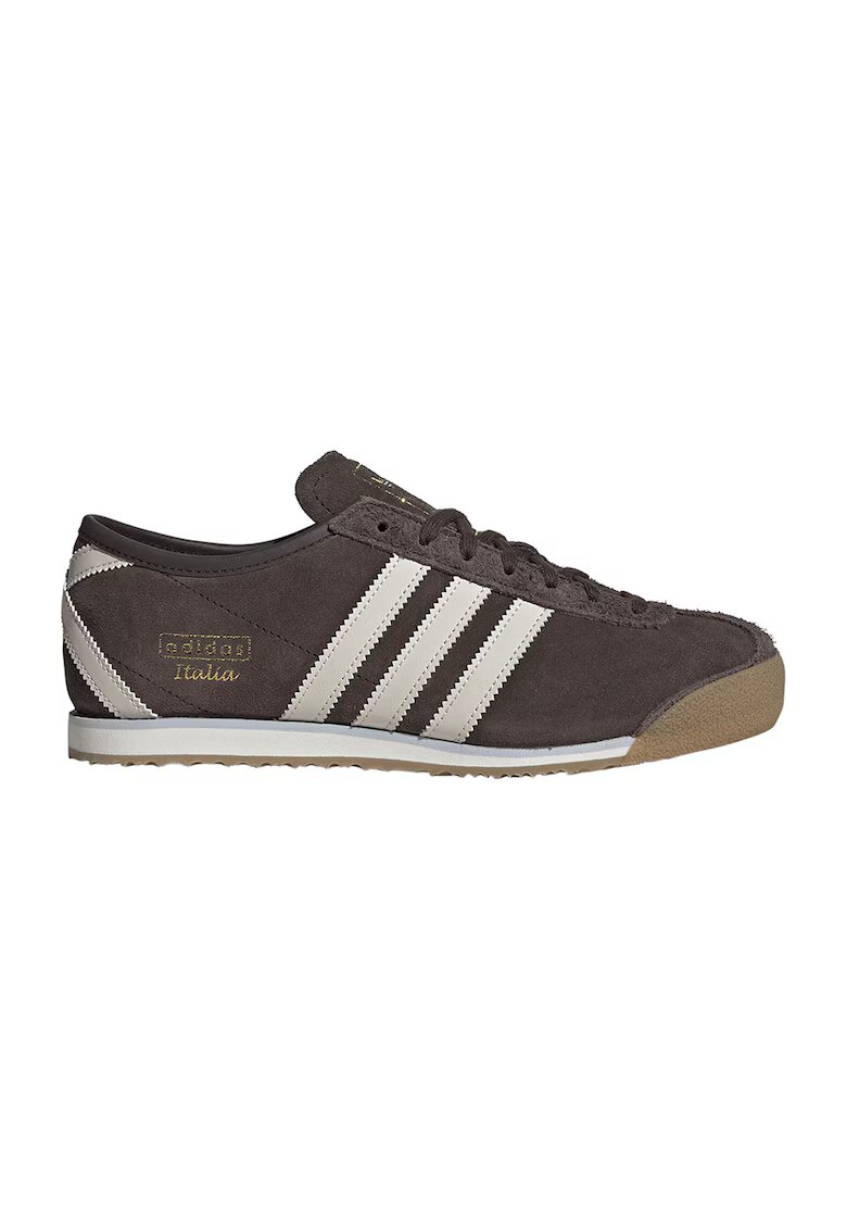 adidas Originals Велурени спортни обувки Italia 70s - Слонова кост/Кафяв