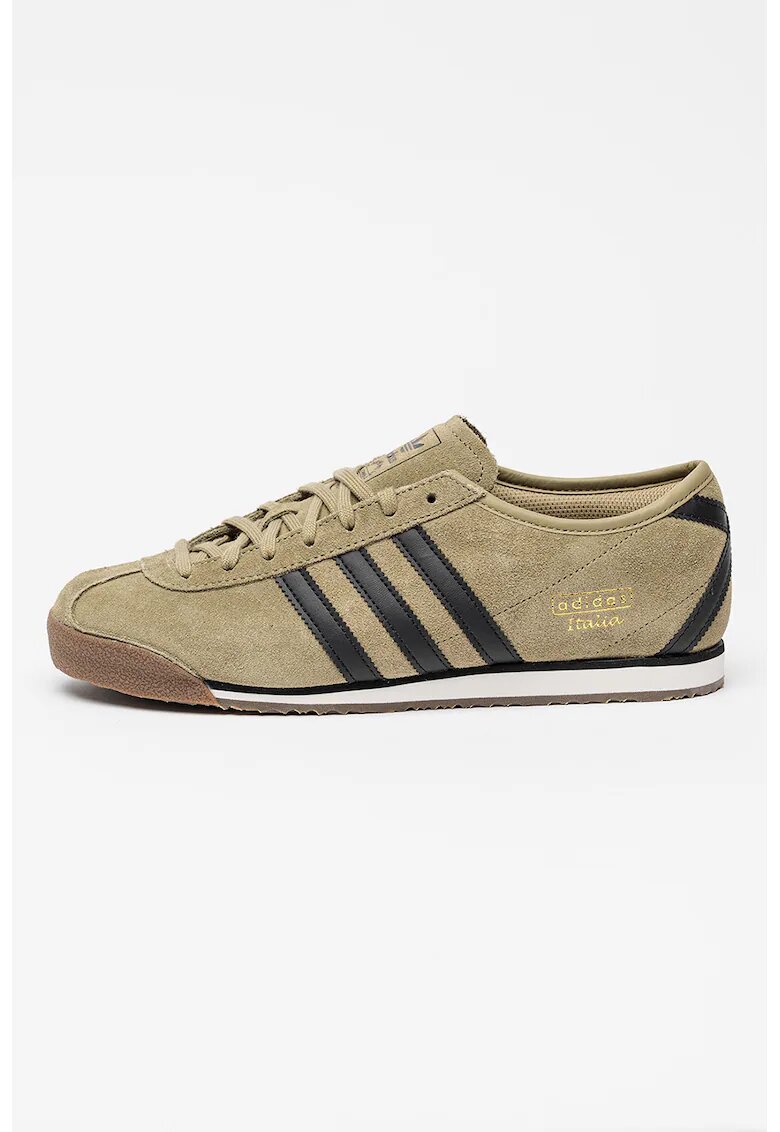 adidas Originals Велурени спортни обувки Italia - Черен/Зелени аспержи