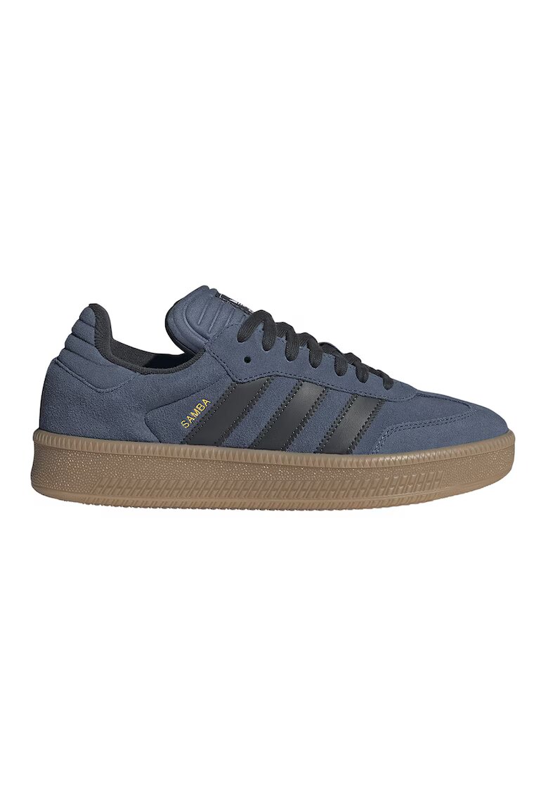 adidas Originals Велурени спортни обувки Samba XLG - Черен/Прашно синьо