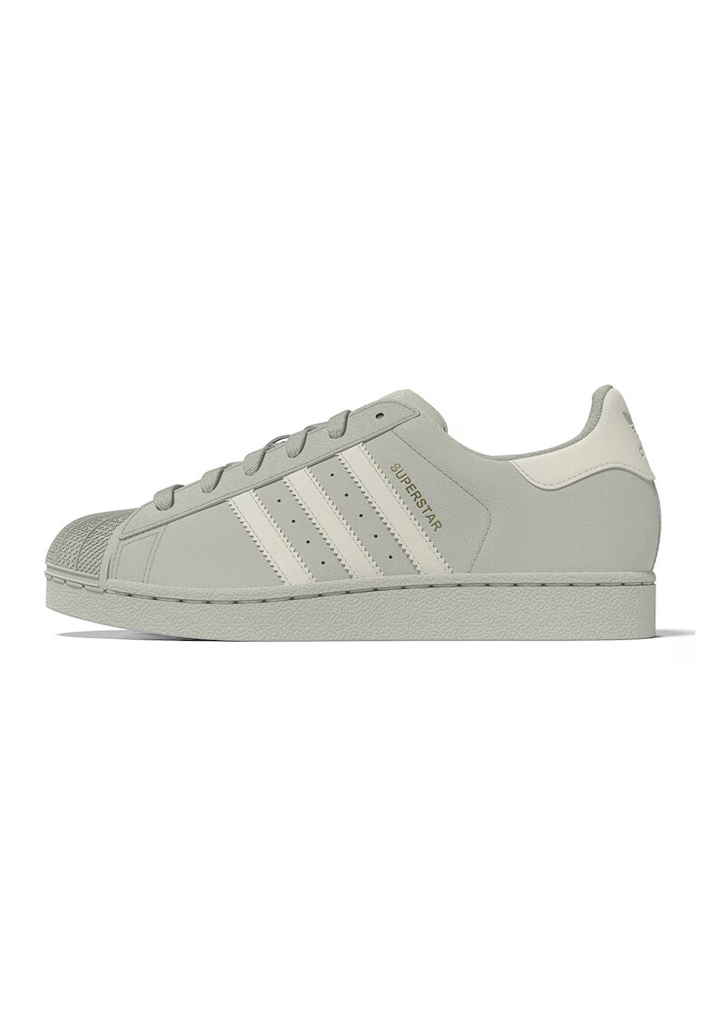 adidas Originals Велурени спортни обувки Superstar II с кожа