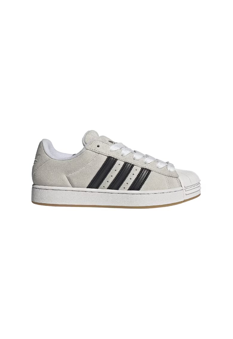 adidas Originals Велурени спортни обувки Superstar ST - Слонова кост/Черен