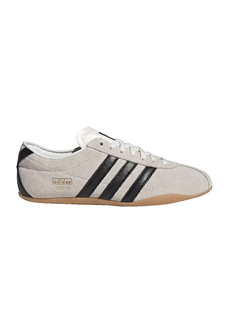 adidas Originals Велурени спортни обувки Tokyo - Черен/Светло кафяво