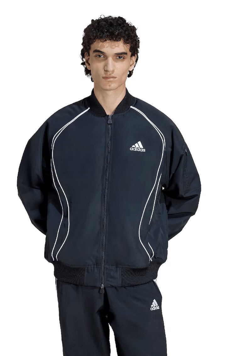 adidas Originals Яке Teamgeist с вата - Бял/Черен