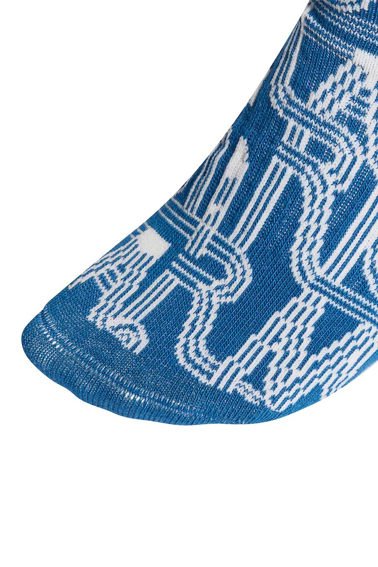 adidas Performance adidas Sportswear Унисекс дълги чорапи Farm с лого - 3 чифта Аленочервен/Светлосин