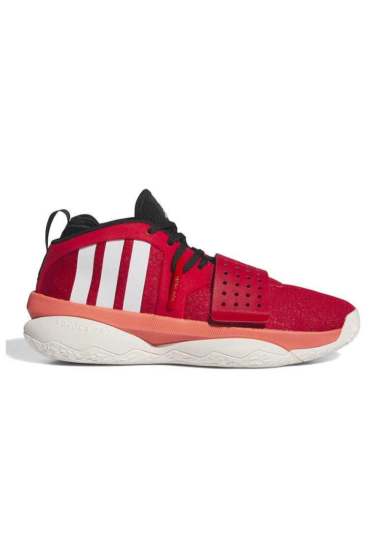adidas Performance Баскетболни обувки Dame 8 Extply - Червен/Бял
