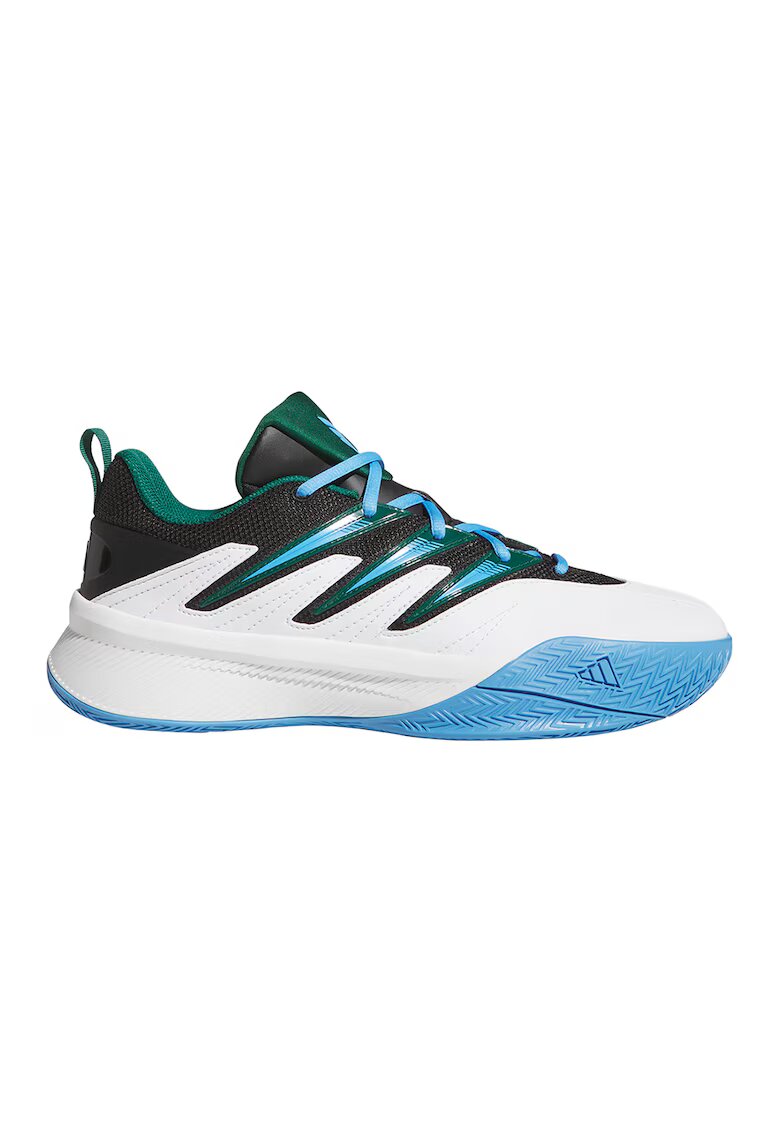 adidas Performance Баскетболни обувки с лого - Бял/Черен/Син