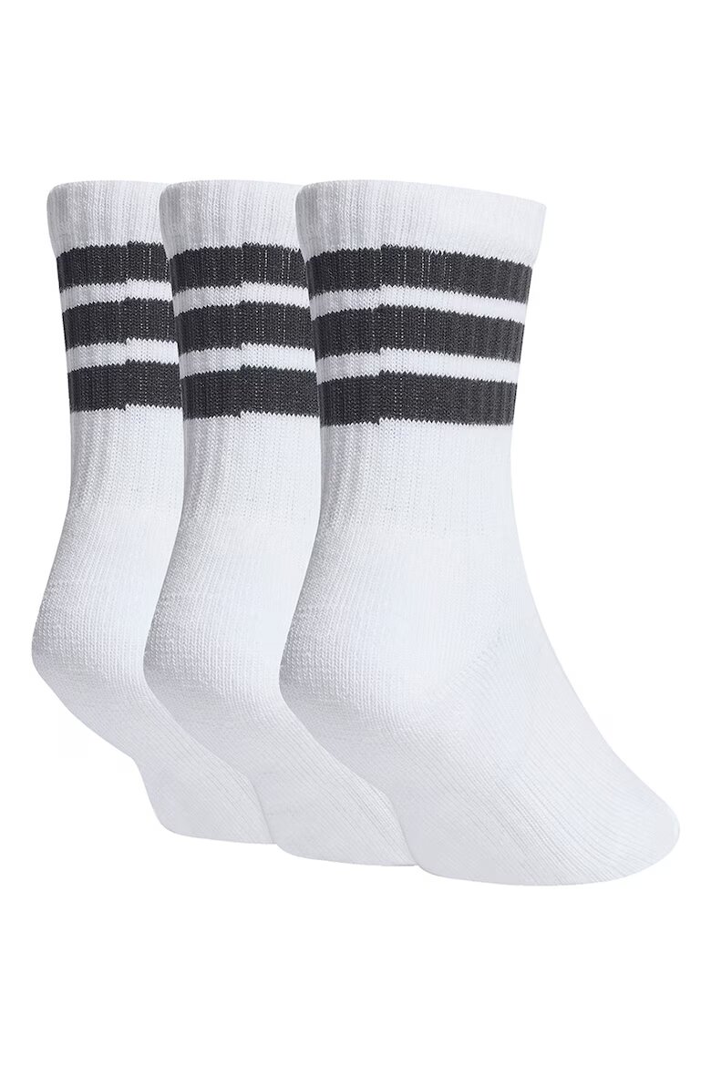 adidas Performance Дълги чорапи с омекотена стелка - 3 чифта Бял/Черен