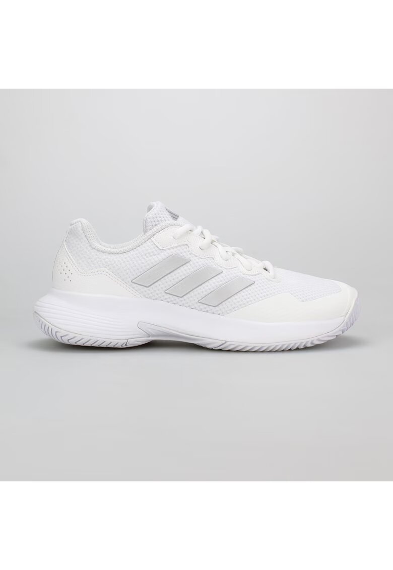 adidas Performance Дамски тенис обувки - GAMECOURT 2.0 - Текстил - Бял -