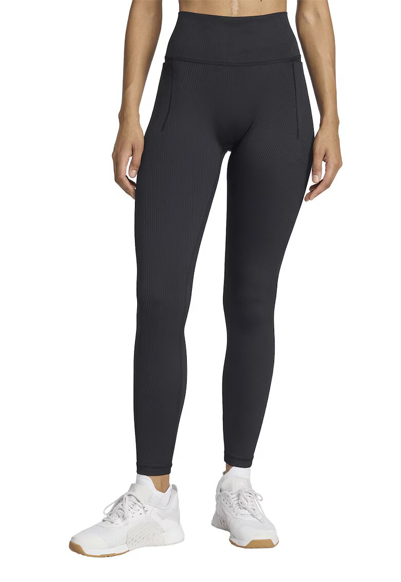adidas Performance Фитнес клин Optime с рипс - Черен