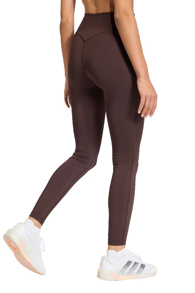 adidas Performance Фитнес клин с джобове встрани Кафяв