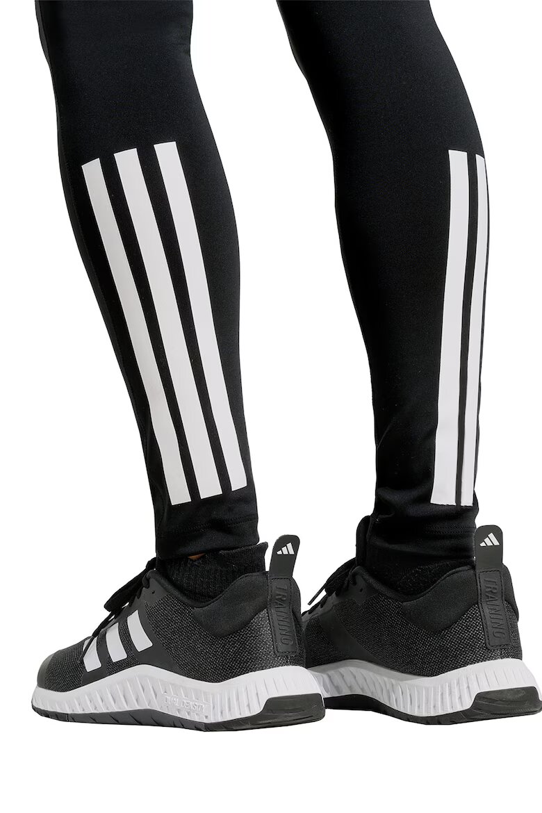 adidas Performance Фитнес клин с висока талия Бял/Черен