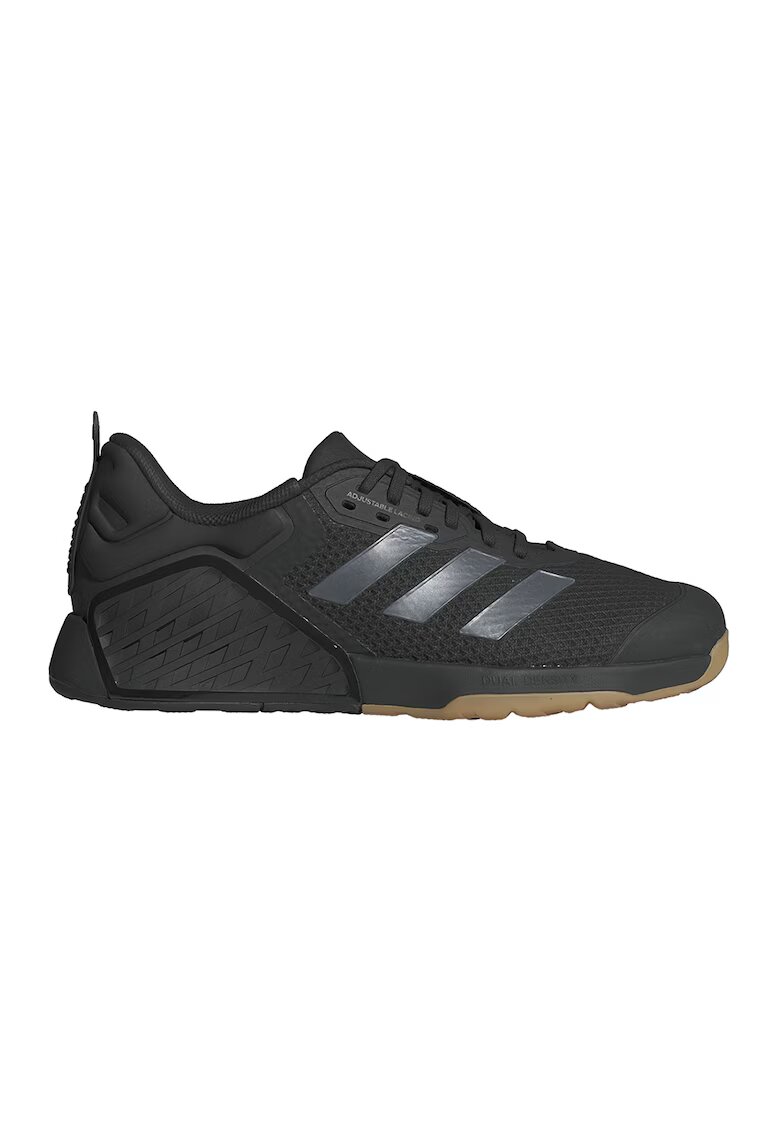 adidas Performance Фитнес обувки Dropset 3 - Избеляло черно/Tъмносив