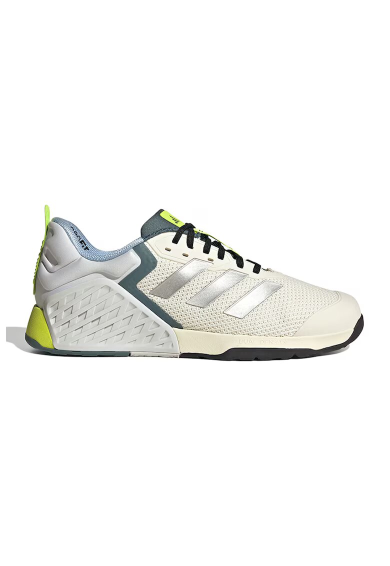adidas Performance Фитнес обувки Dropset 3 - Слонова кост/Сребрист