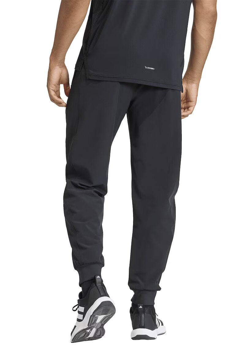 adidas Performance Фитнес панталон Essentials Flex Черен