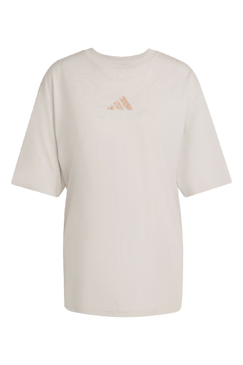 adidas Performance Фитнес тениска с паднали ръкави Крем