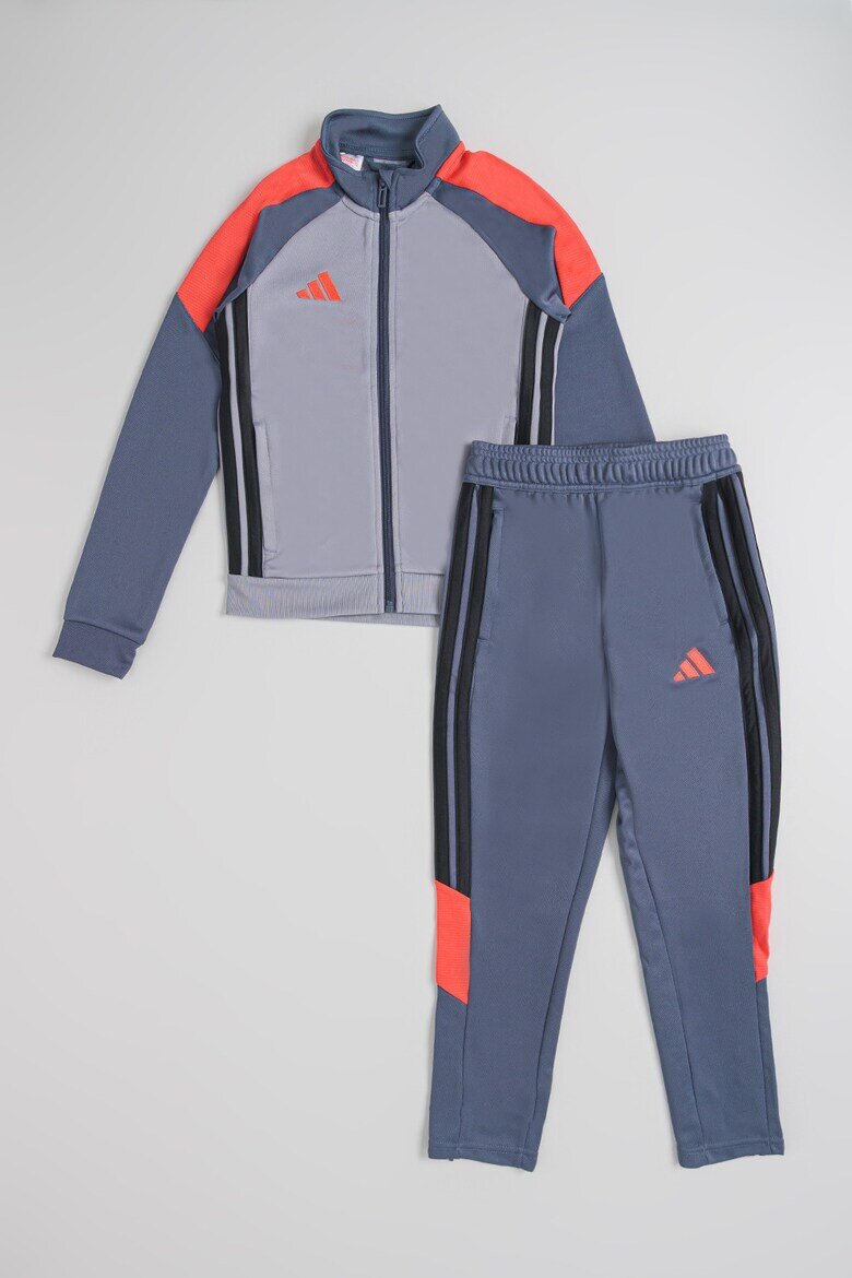 adidas Performance Футболен екип TIRO с цип Червен/Tъмносив