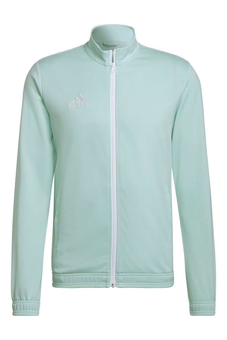 adidas Performance Футболна блуза Entrada 22 с цип Ментово зелено